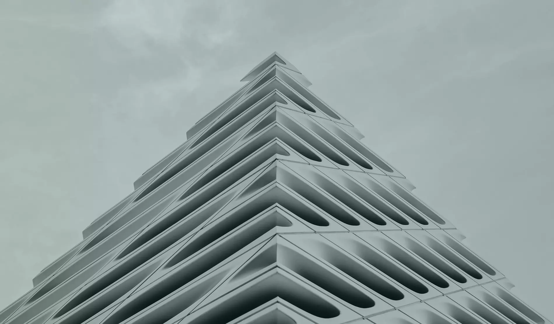 dekoratives Bild mit moderner Architektur