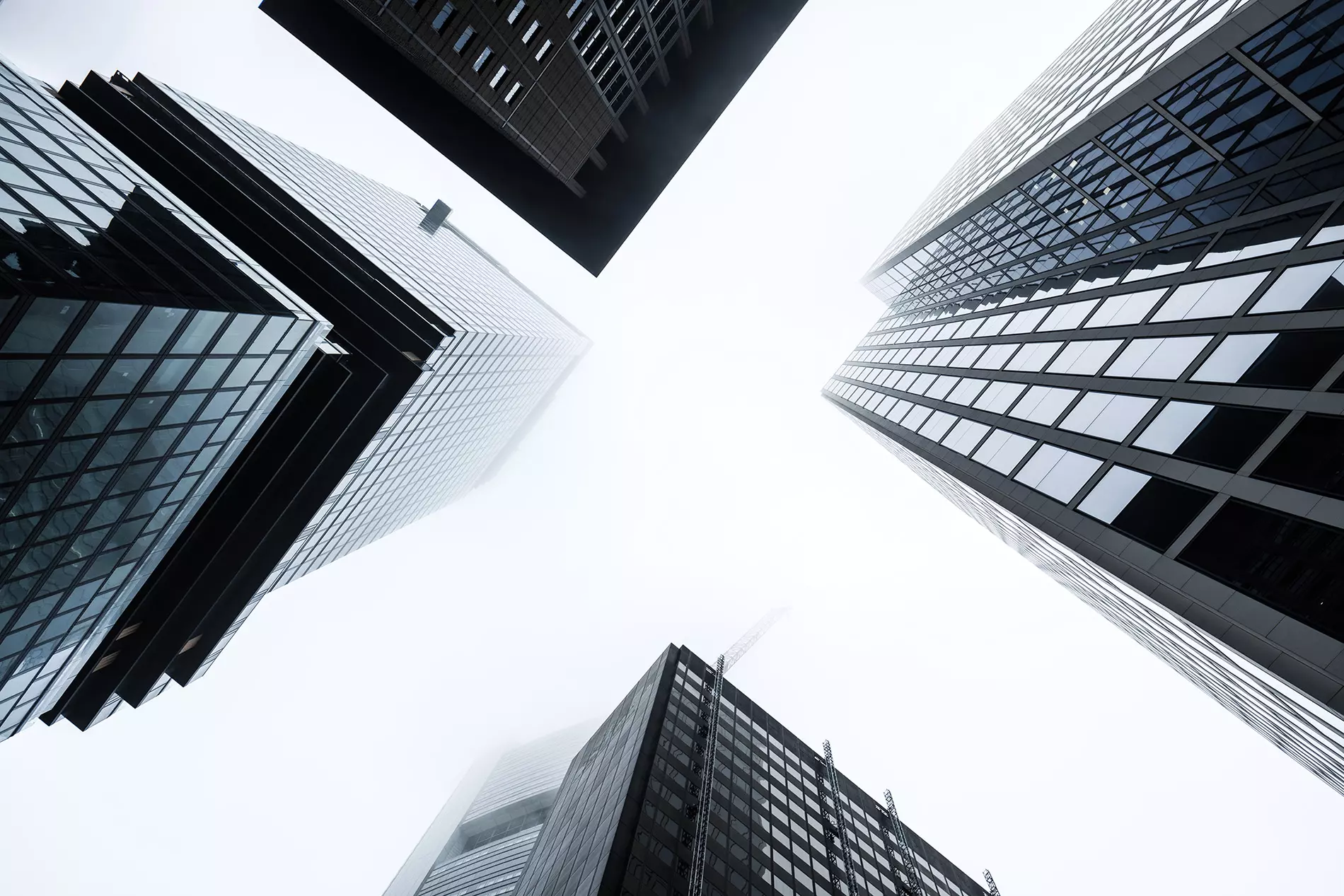 dekoratives Bild mit moderner Architektur