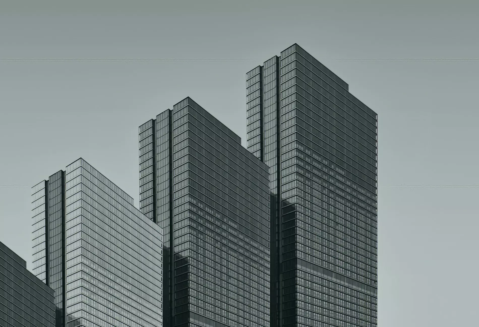 dekoratives Bild mit moderner Architektur