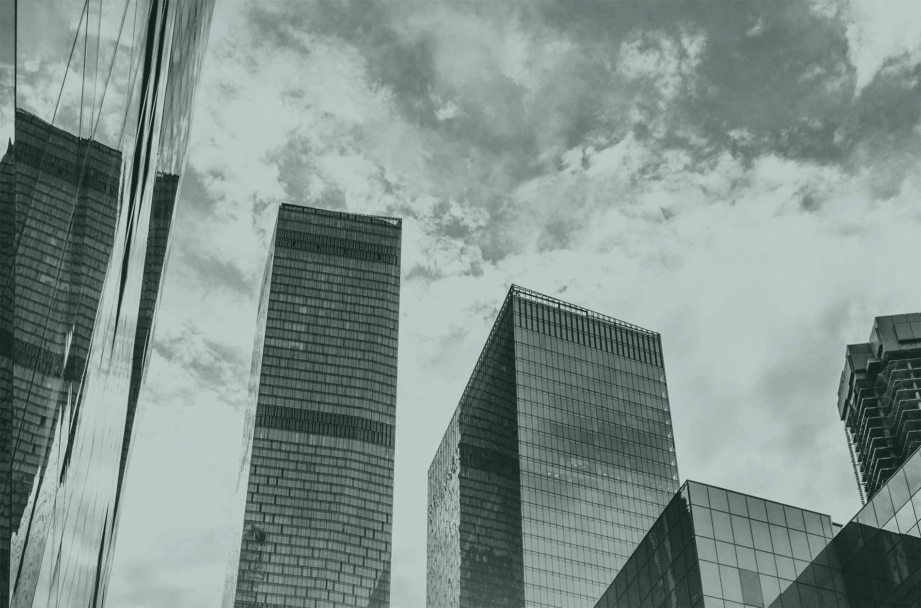dekoratives Bild mit moderner Architektur