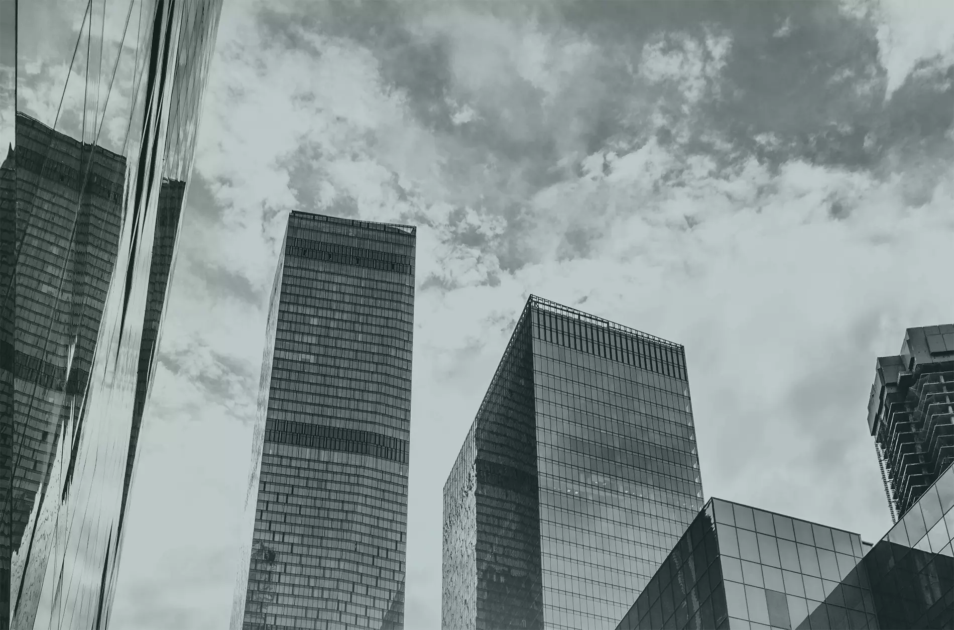 dekoratives Bild mit moderner Architektur