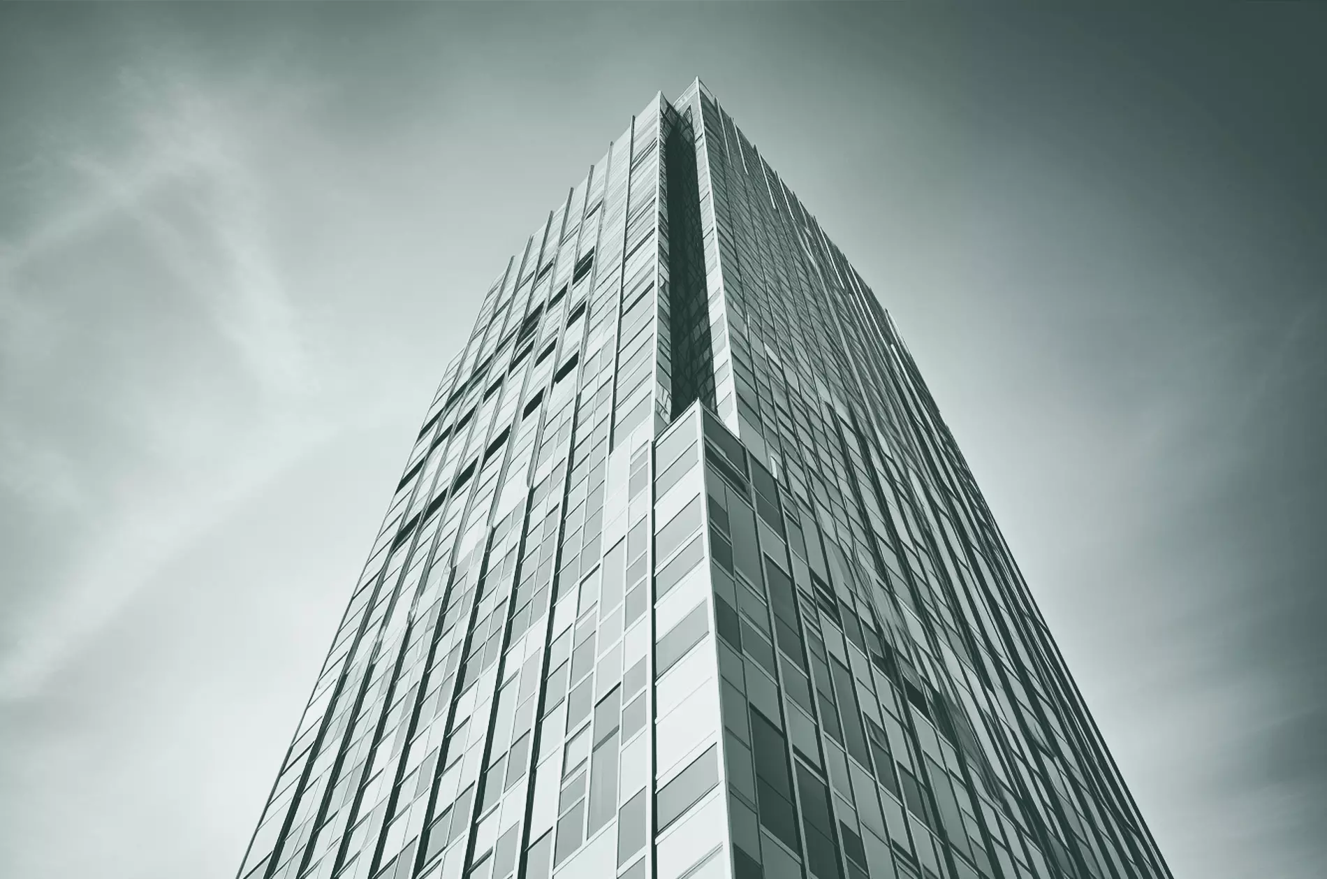 dekoratives Bild mit moderner Architektur