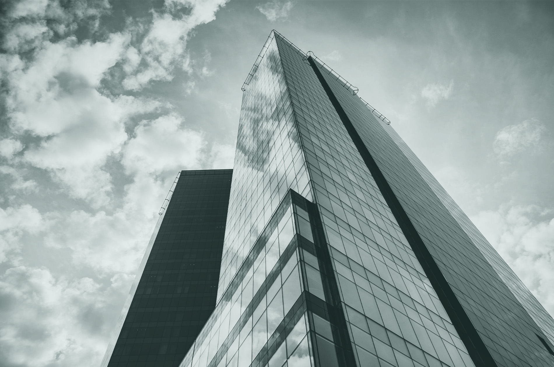 dekoratives Bild mit moderner Architektur