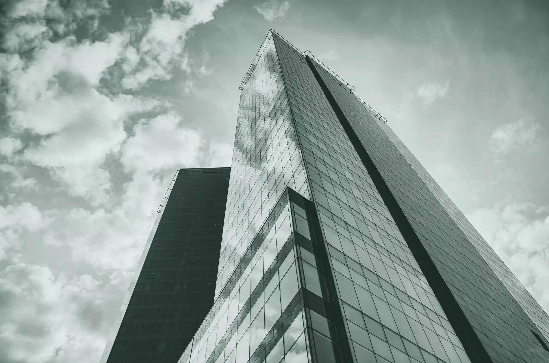dekoratives Bild mit moderner Architektur