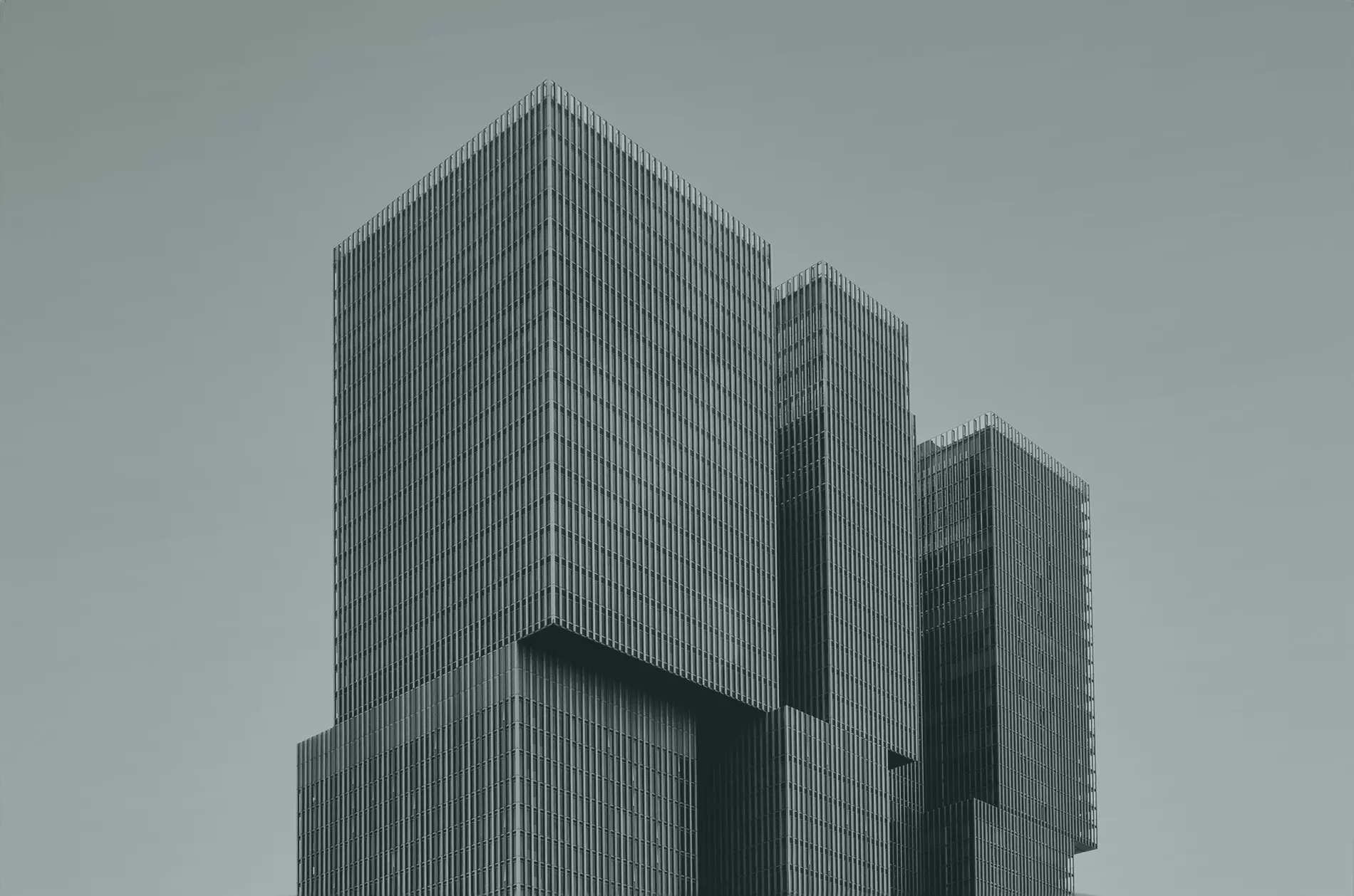 dekoratives Bild mit moderner Architektur