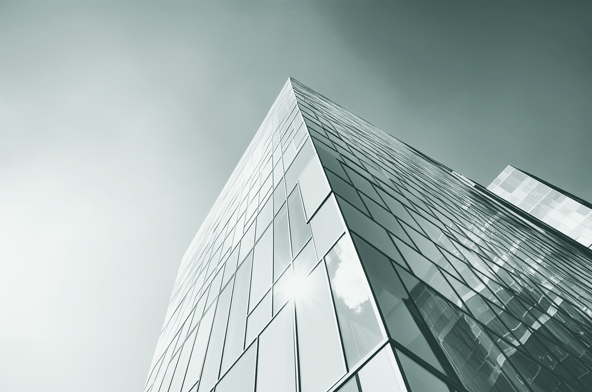 dekoratives Bild mit moderner Architektur