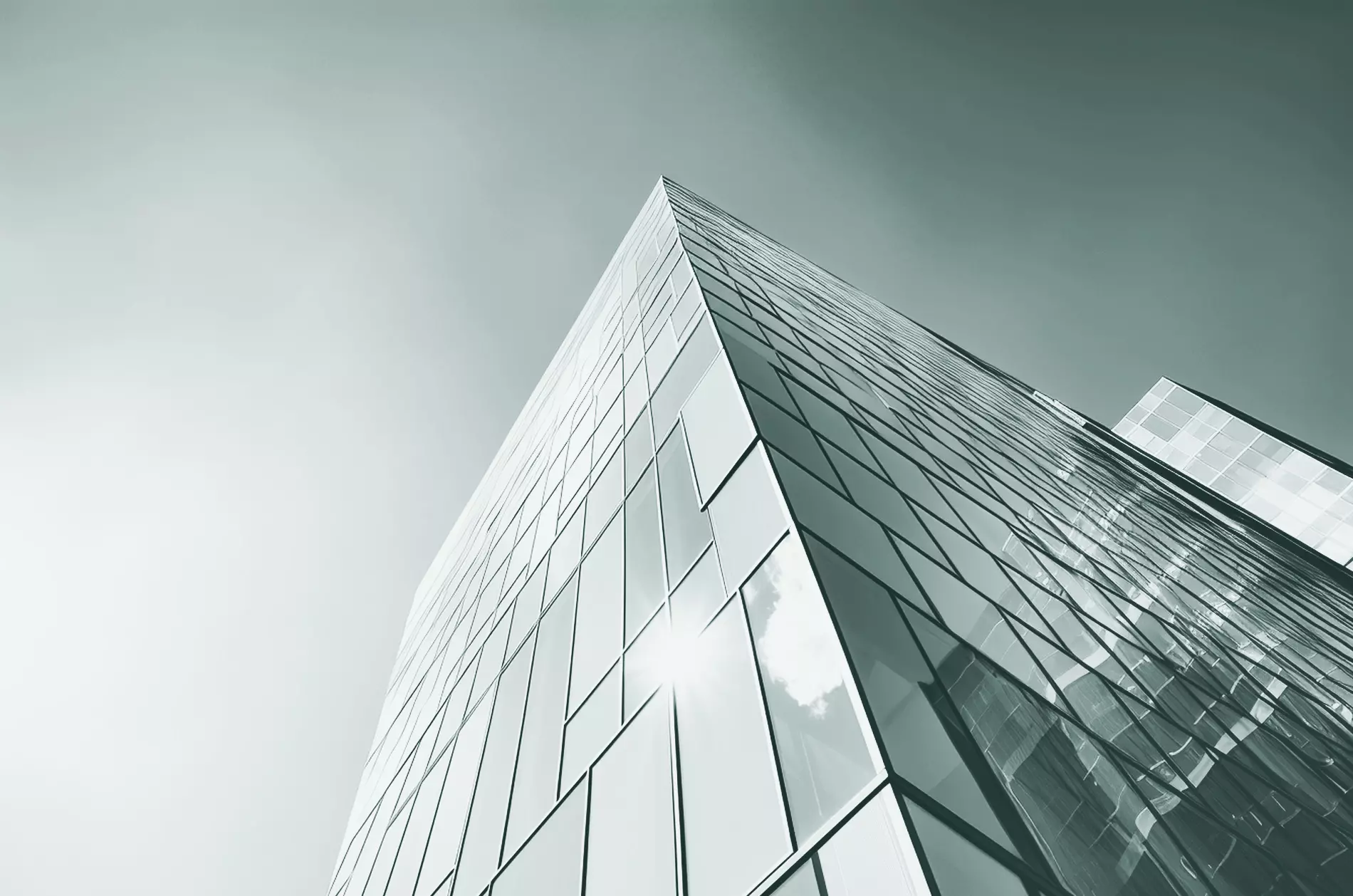 dekoratives Bild mit moderner Architektur