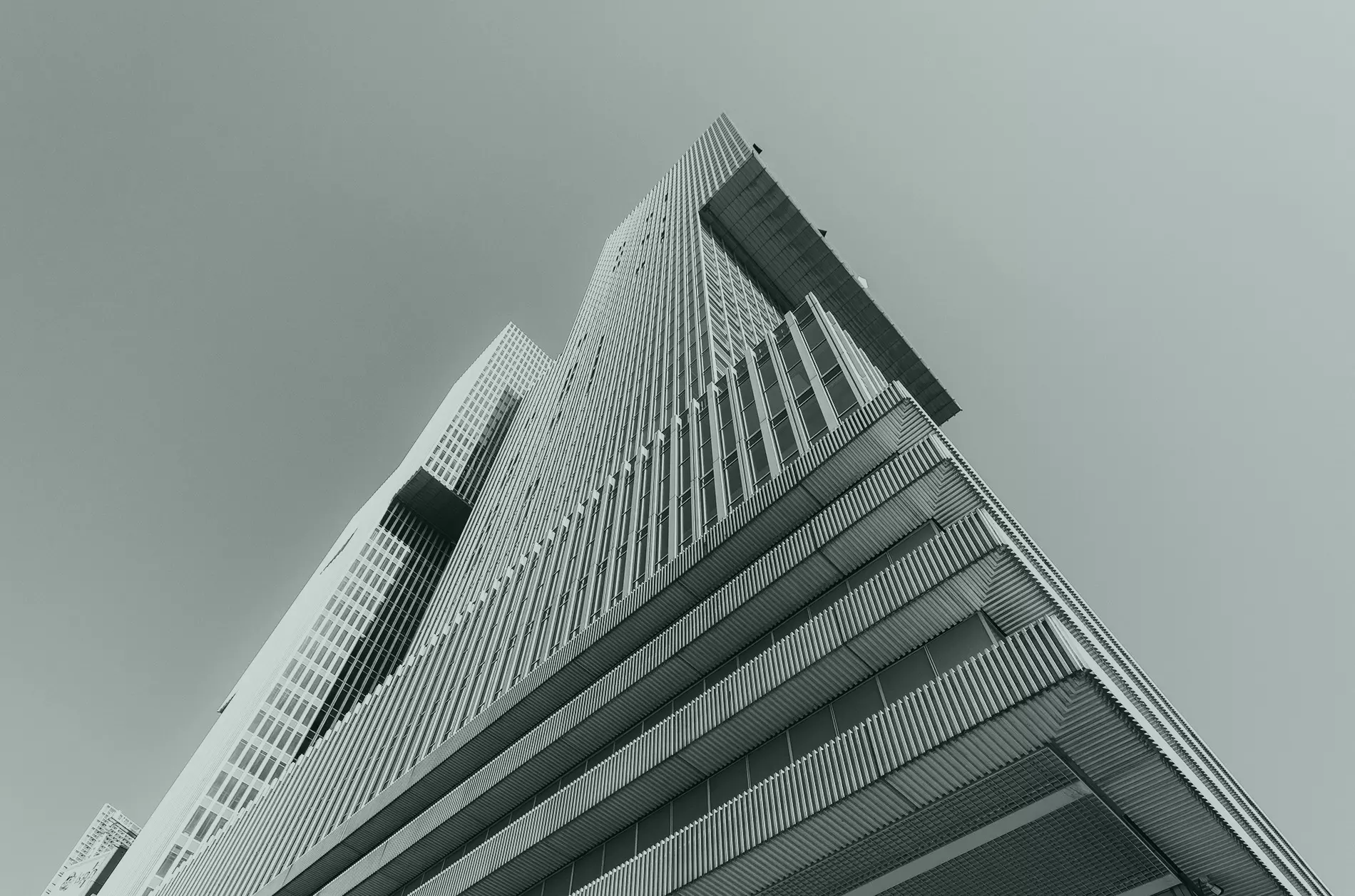 dekoratives Bild mit moderner Architektur